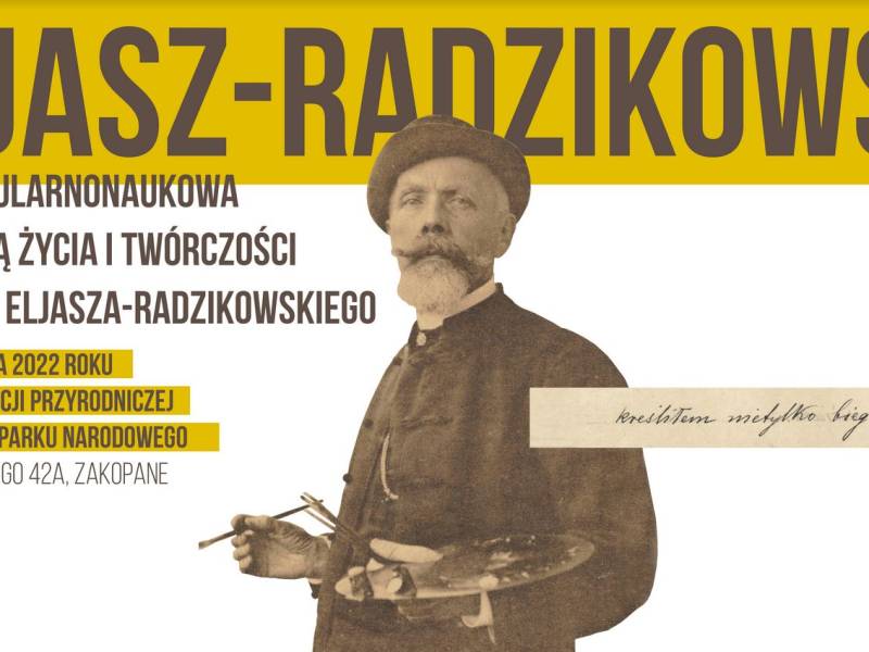 sesja popularnonaukowa poświęcona życiu Walerego Eljasza-Radzikowskiego